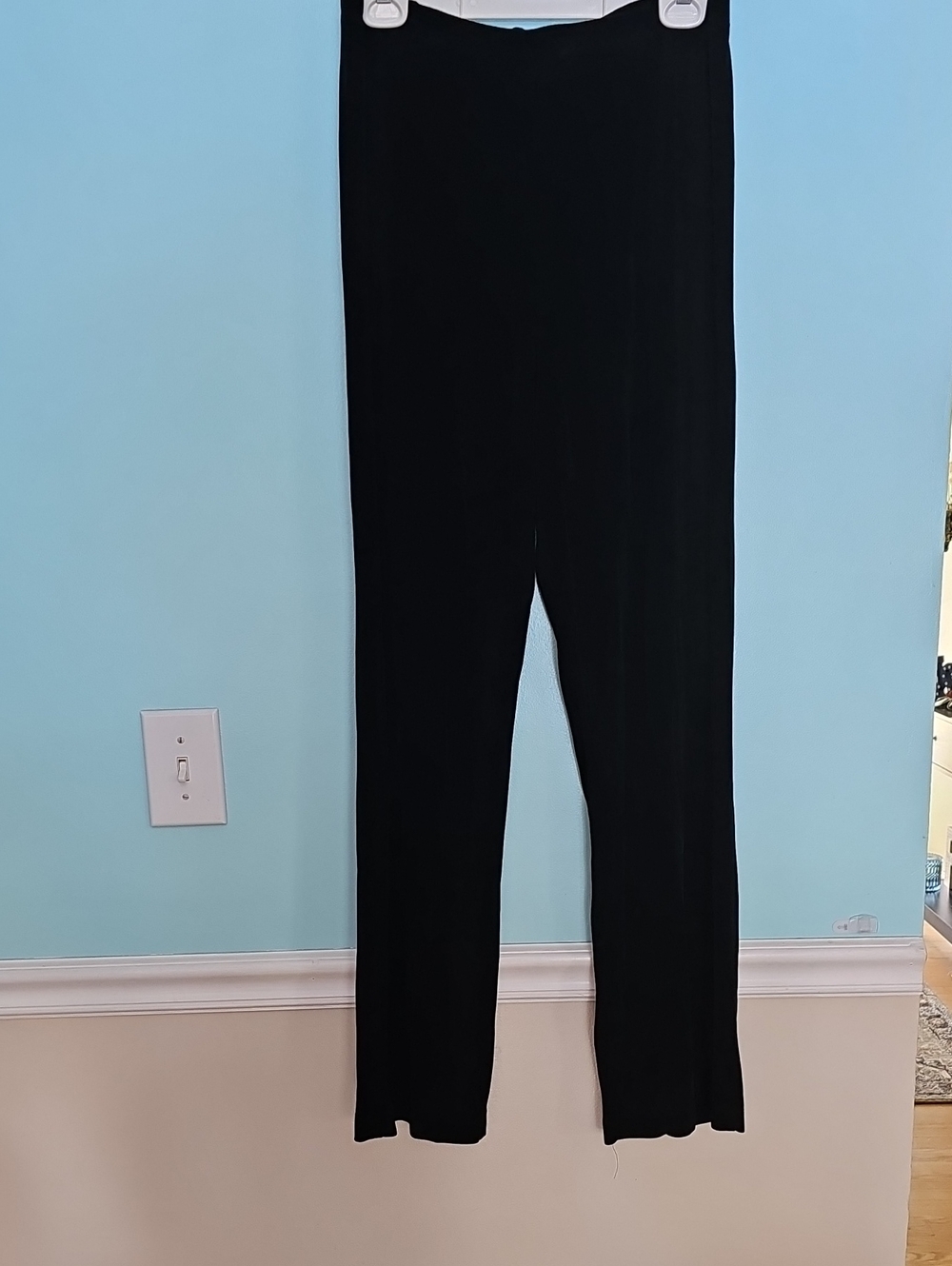 Coldwater Creek Black Full-Length Stretch Leggings